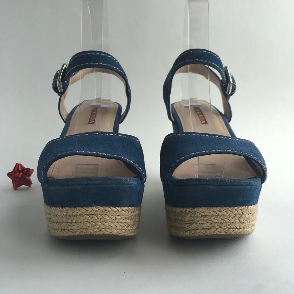 PRADA PLATFORM SANDALS - Picture 2 of 13